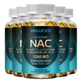 NAC + Glutathione Capsules | Milk Thistle, Selenium – 120ct Dietary Supplement Capsules Qst 5BOX 120pcs Hot Sale