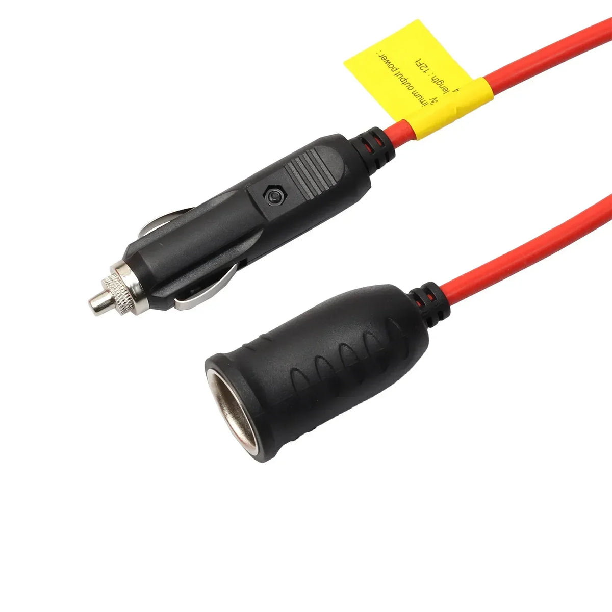 12V 24V 10A Car Cigarette Lighter Extension Cord | 1.5M–6M Car Power Extension Cord Qme