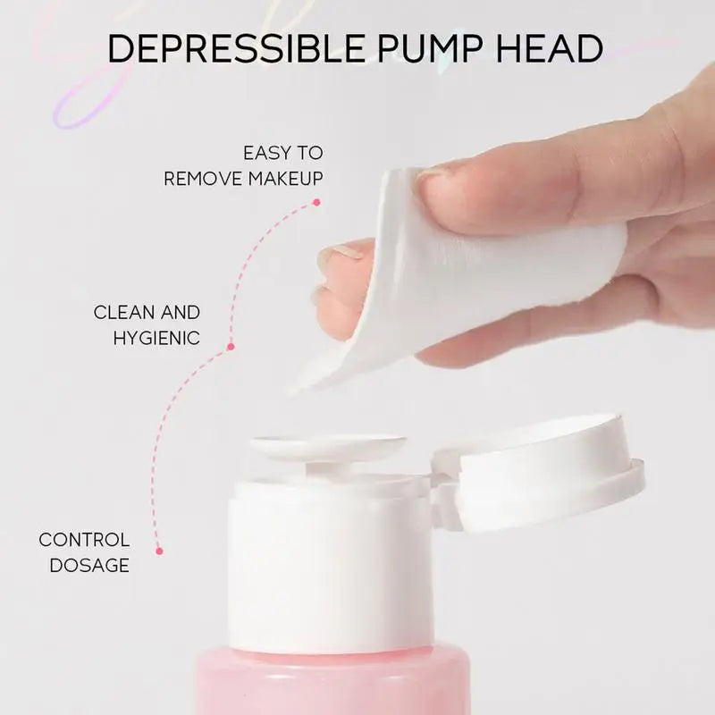 Sakura 3-in-1 Liquid Makeup Remover & Facial Cleanser Facial Makeup Remover Qme