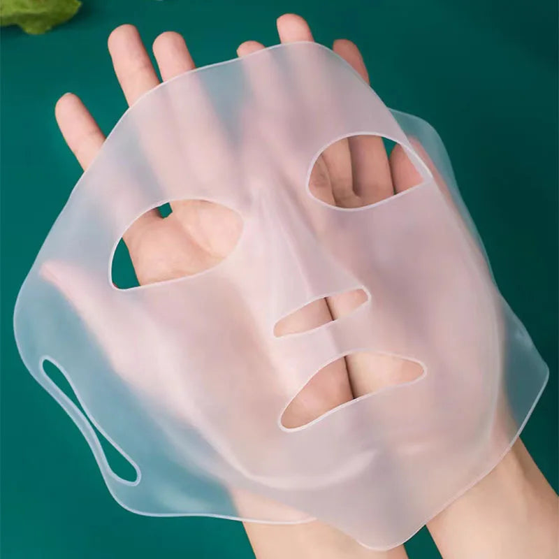 3D Silicone Face Mask Gel Sheet with Ear Hooks – Reusable Silicone Face Mask Qme