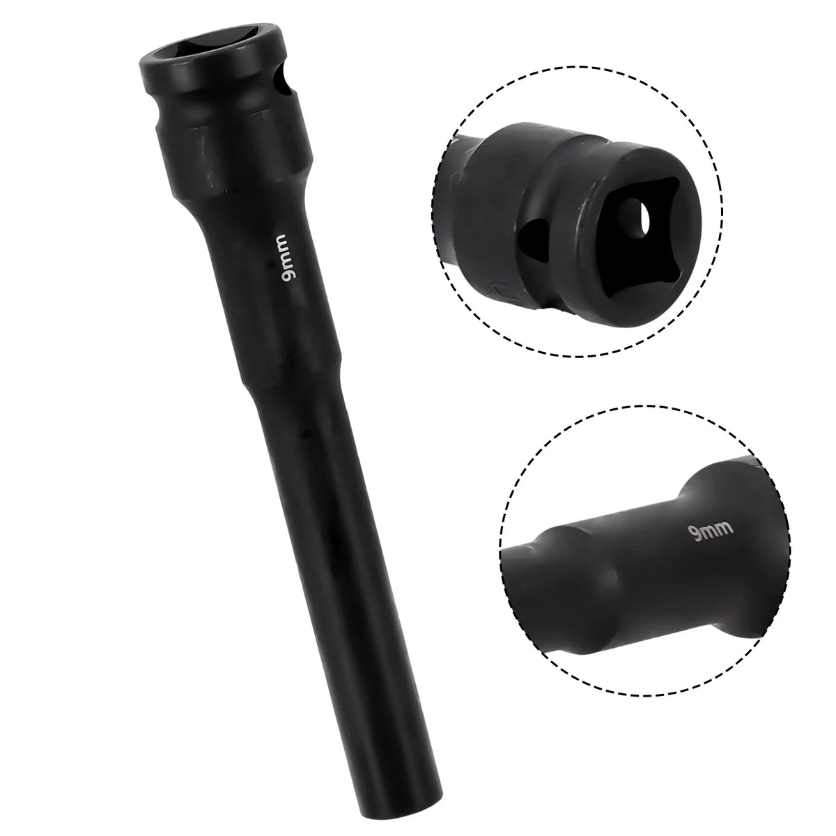 1/2" Drive 8mm Hex Head Socket Adapter Spanner Converter Socket Adapter Qme