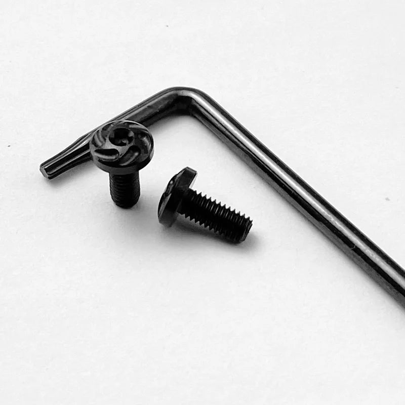 T8 Torx Stainless Steel Grip Screw Set for CZ 75 85 97 Torx Grip Screw Set Qst C-black