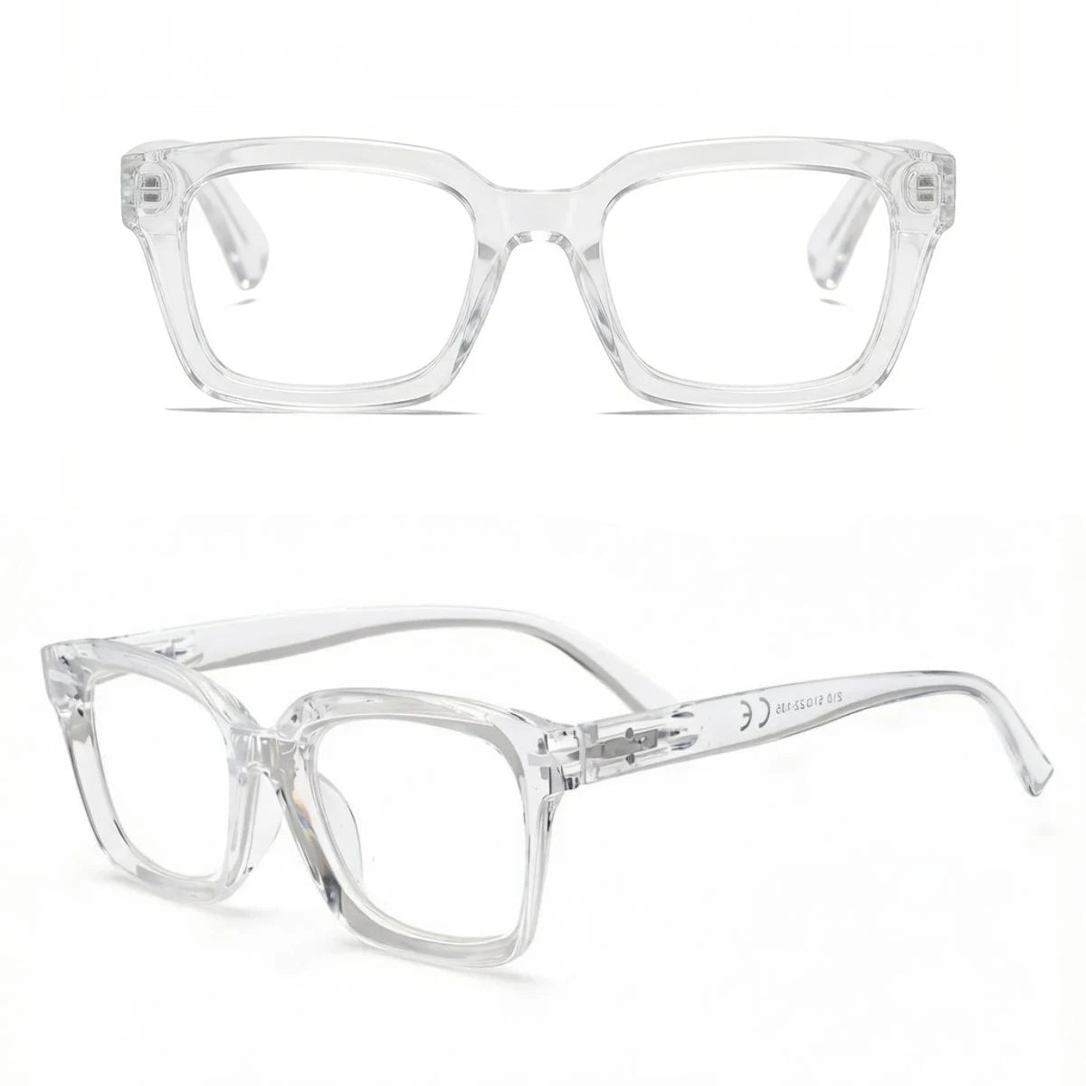 VOPHA 5-Pack Auto-Adjusting Square Reading Glasses, Unisex Reading Glasses Qst