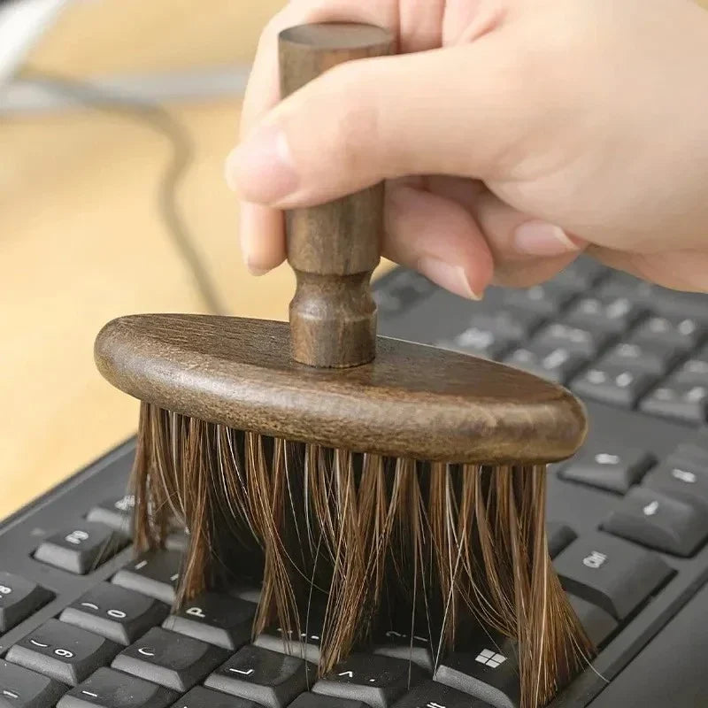 Soft Wooden Gap Brush – Keyboard & Car Cleaning Tool Detail Cleaning Brush Qme