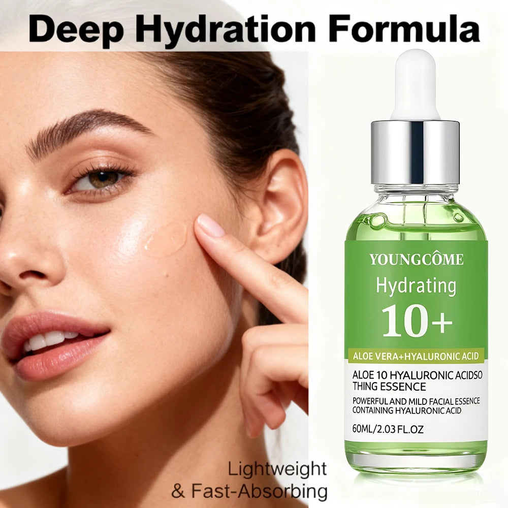 Aloe Vera & Hyaluronic Acid Face Serum – Firm & Brighten Skin Face Serum Qst