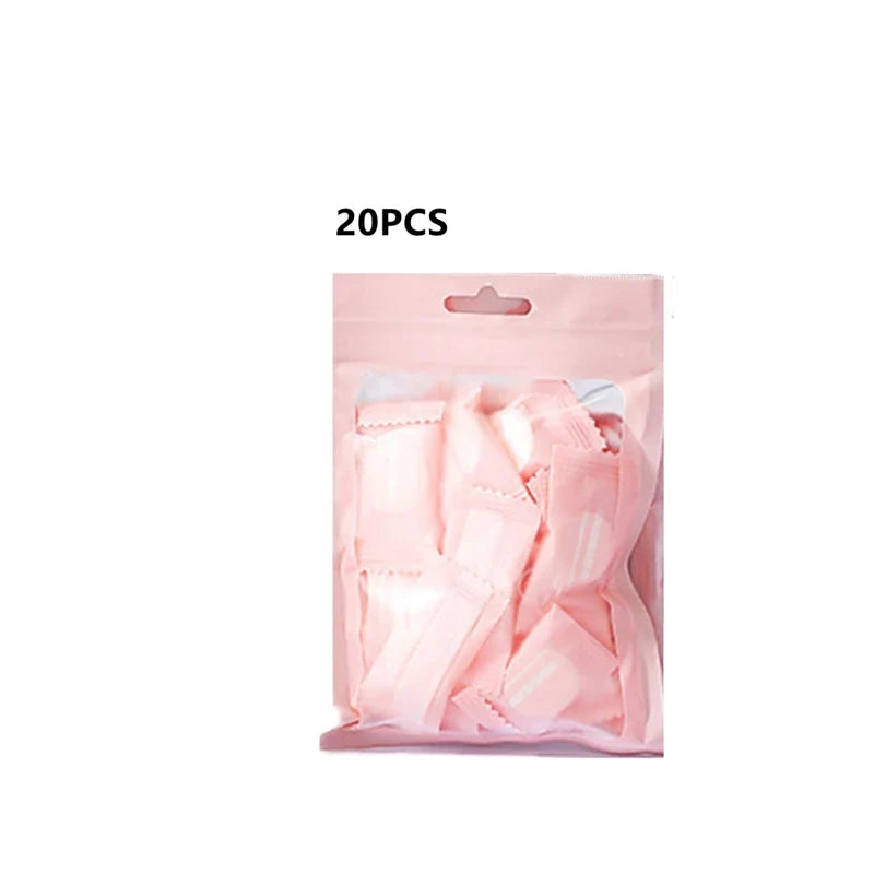 20 Mini Compressed Disposable Towel Capsules – Face & Travel Compressed Towel Capsules Qme 20PCS
