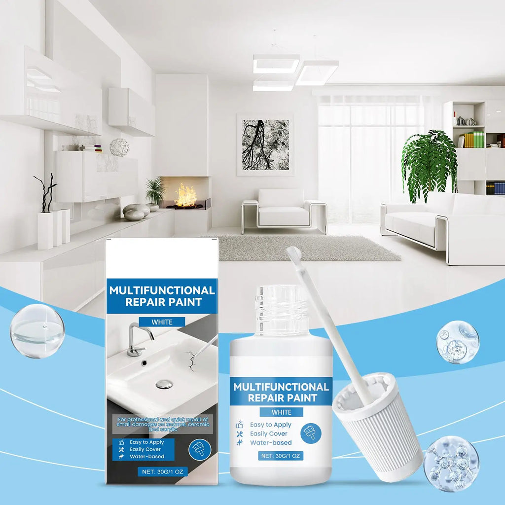 Tub & Tile Waterproof Quick-Dry Scratch Filler Coating Tile Refinishing Coating Qme