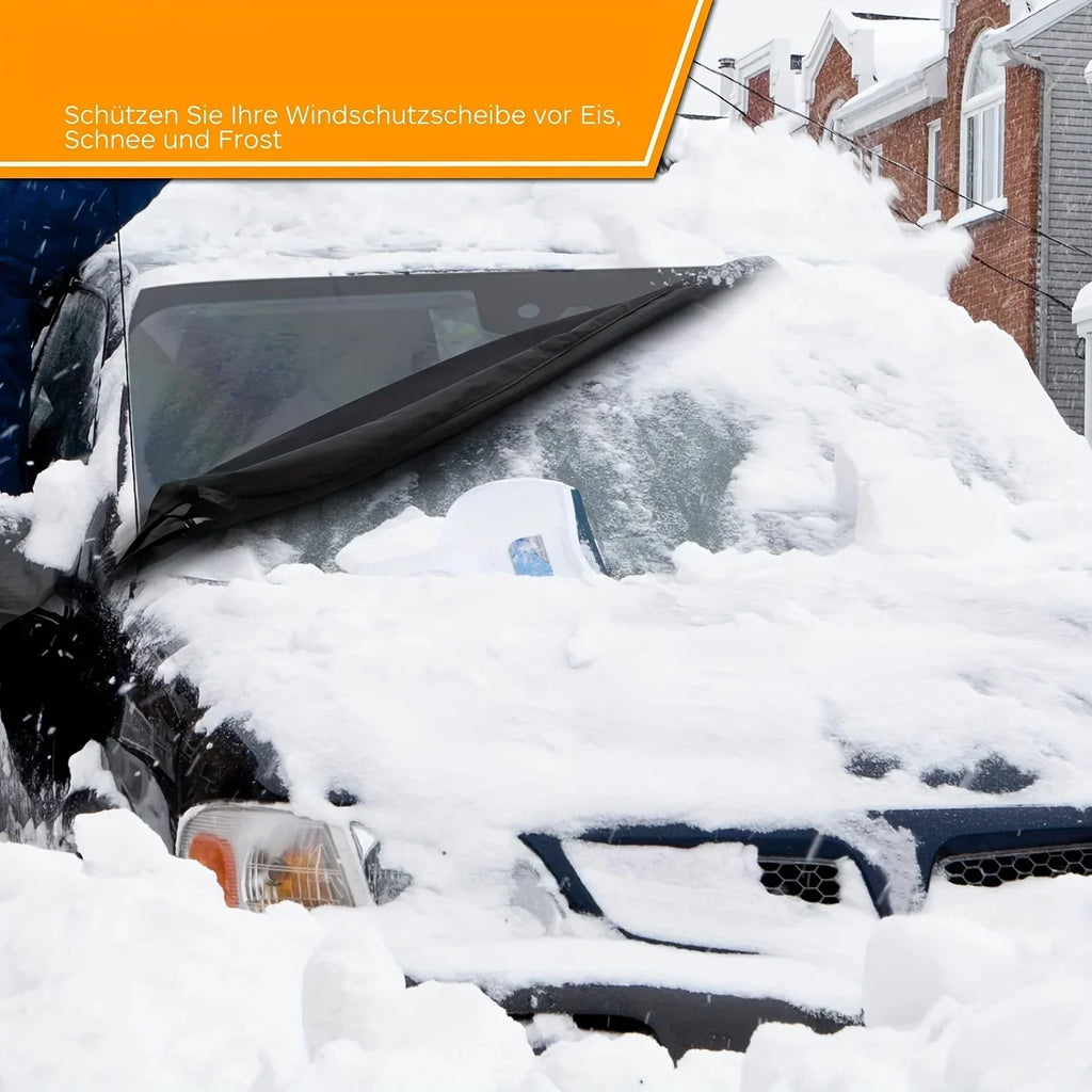 600D Waterproof Windshield Cover – Anti-Ice Snow & Frost Guard Windshield Cover Qme