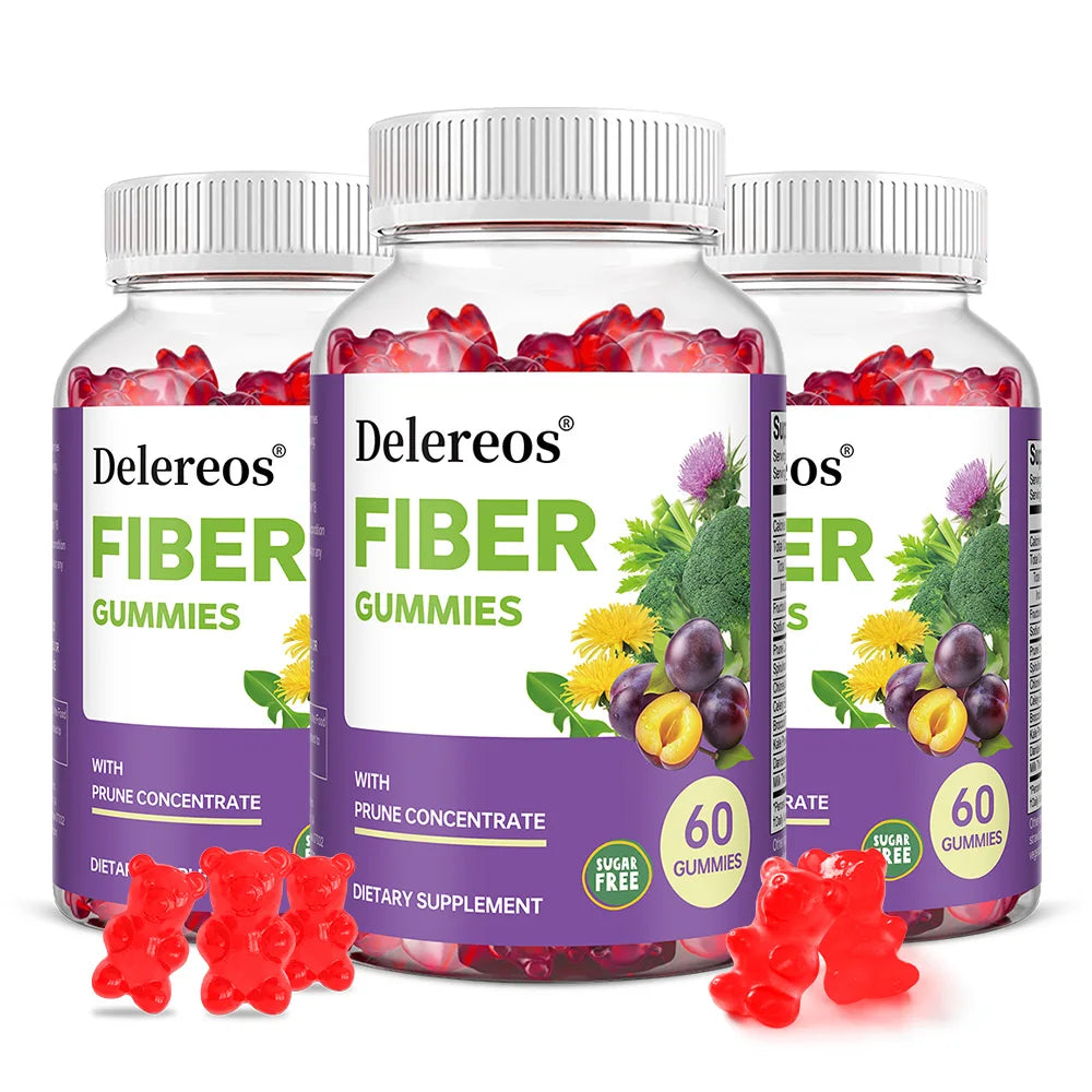 Sugar-Free Prebiotic & Probiotic Fiber Gummies | ZENVITALIZE Probiotic Fiber Gummies Qst