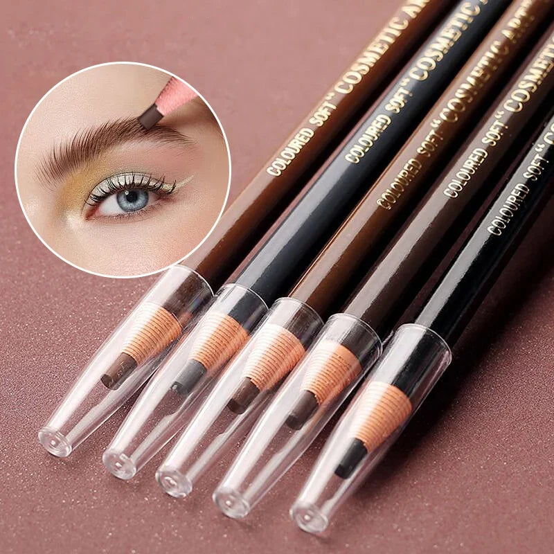 Qme Waterproof Eyebrow Pencil – Sweatproof, 8 Shades Eyebrow Pencil Qme