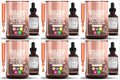 Herbal Liquid Drops – Garlic, Black Walnut & Turmeric 60ml Herbal Liquid Supplement Qst 6 bottles 360 ml