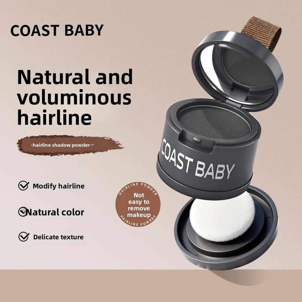 Hairline Powder Contouring Hair Concealer – Natural Coverage Hair Concealer Powder Qme