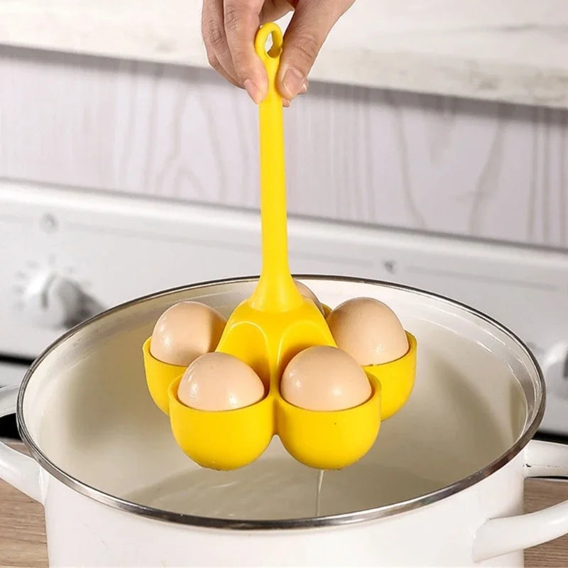 Silicone Egg Steamer Tray 3 & 5 Hole – Food-Grade Egg Cooker Egg Steamer Tray Qst