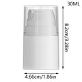 Refillable Airless Pump Bottle – Travel Cosmetic Dispenser 30/50/100ml Cosmetic Travel Dispenser Qst 30ML