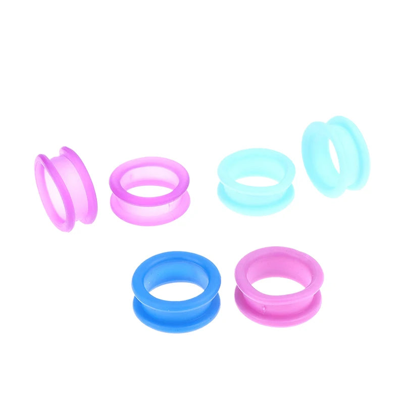 5-Pack Silicone Scissor Finger Ring Inserts for Hair Shears Scissor Ring Inserts Qst