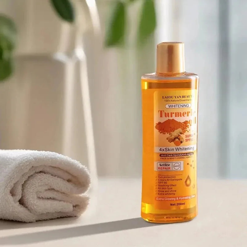 YOUNGCOME 200ml Turmeric Ginger Nourishing Face & Body Oil Face & Body Oil Qst
