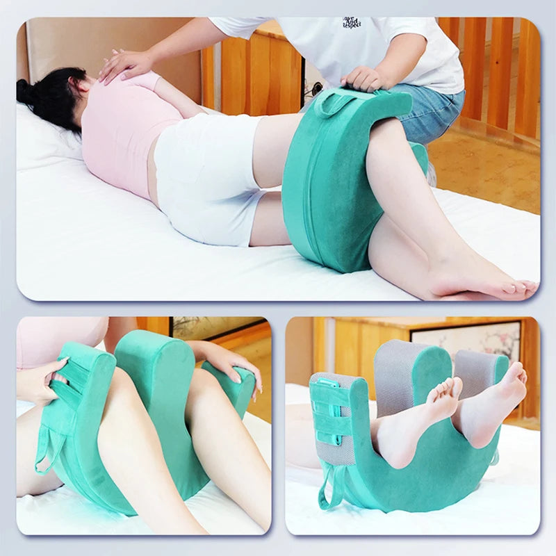 W-Type Bed Positioning Wedge Pillow – Turn Over Aid with Straps Bed Positioning Pillow Qst