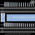 7-Grid Portable Pill Organizer Box with Covered Compartments Pill Organizer Qme 6 A