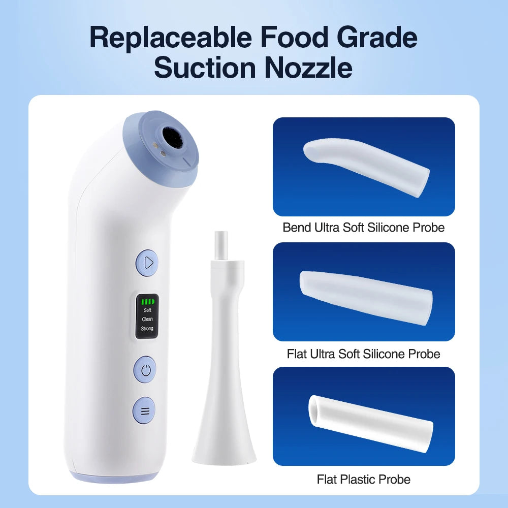 Ms.Dear Electric Tonsil Stone Remover – HD Camera, 3 Suction Levels Oral Care Device Qst