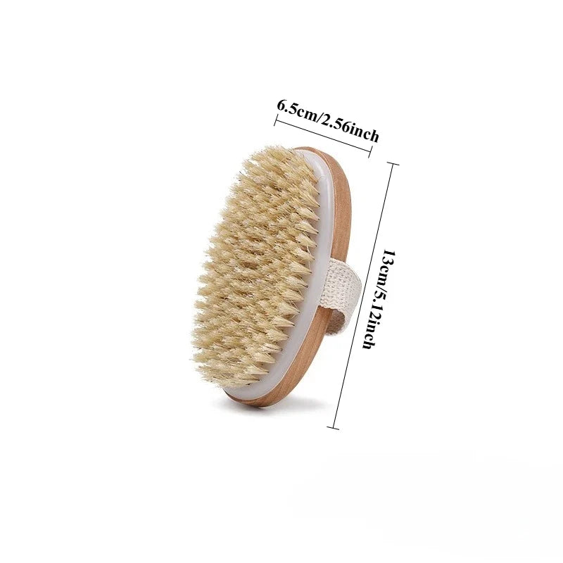 Gentle Care Body Brush – Exfoliating Massager for Smooth Skin Body Exfoliating Brush Qme