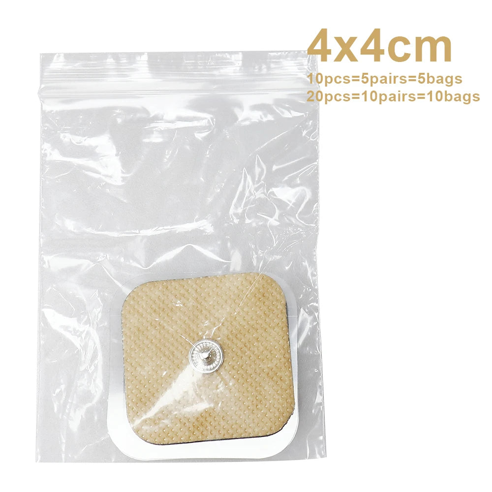 TENS EMS Self-Adhesive Electrode Pads – 10/20 Pcs Replacement Electrode Replacement Pads Qst
