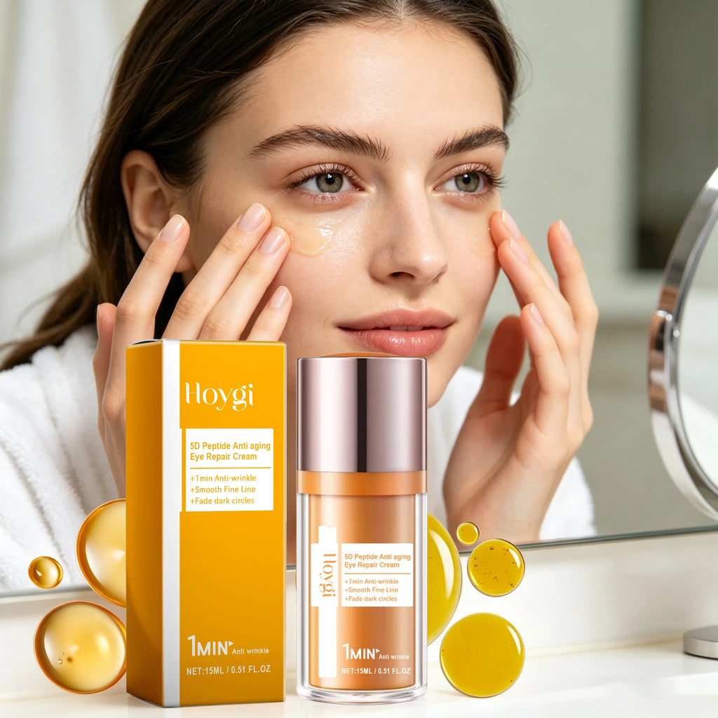 Hoygi 15ML Peptide Eye Cream – Firming & Deep Moisturizing Peptide Eye Cream Qst
