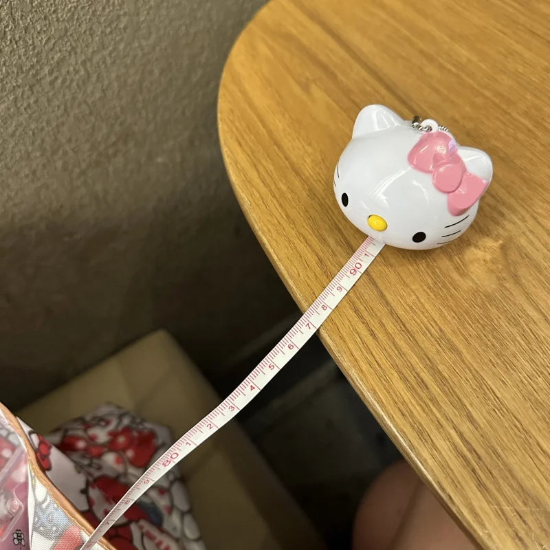 Hello Kitty Retractable Soft Tape Measure – Cute Cartoon Soft Tape Measure Qme