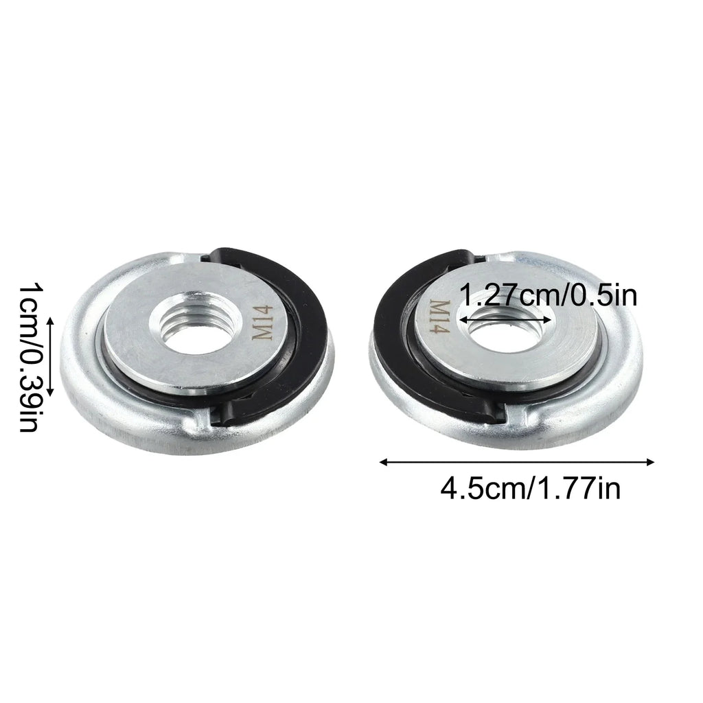 M14 Quick Release Angle Grinder Lock Nut Clamp – Alloy Steel Angle Grinder Nut Qme
