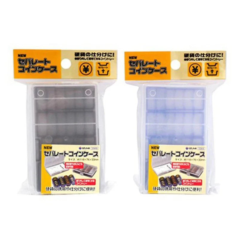 Clear Round Coin Capsules Storage Cases Display Organizer Coin Storage Capsules Qme Default Title