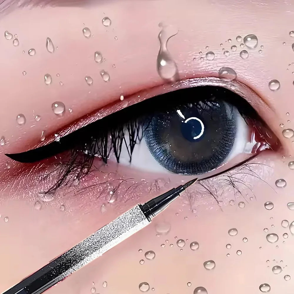 Starry Waterproof Eyeliner Pen – Matte, Smudge-Proof | Qme Eyeliner Pen Qme