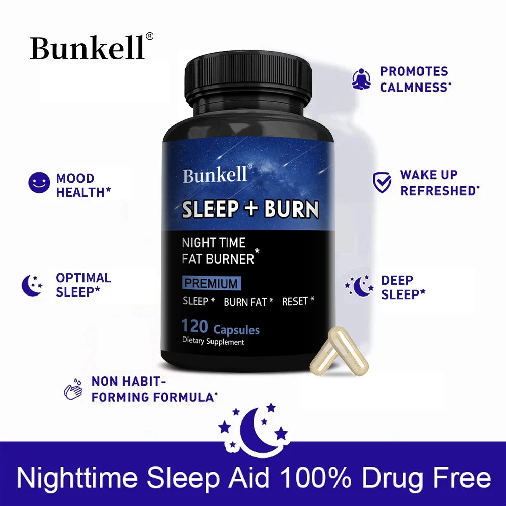 Nighttime Metabolism Support Capsules | Sleep & Weight Management Weight Management Supplement Qst