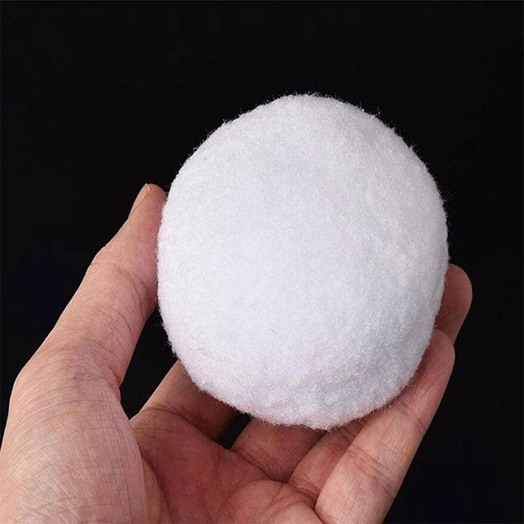 Soft Artificial Snowballs Indoor Snow Fight Toy Set – 20 Pcs Snowball Fight Toy Qme