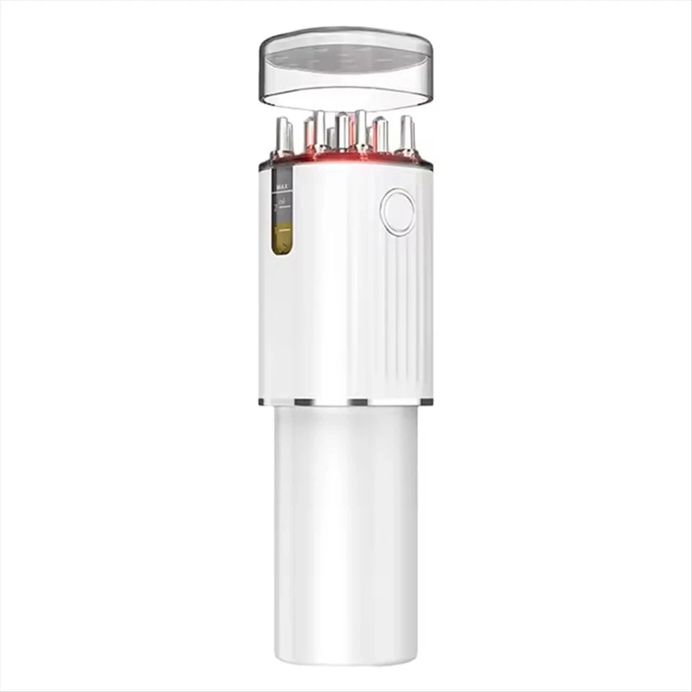 Vilnason 3-in-1 Electric Hair Oil Applicator & Scalp Massager Scalp Massager Applicator Qst WHITE