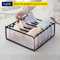 Mesh Drawer Organizer Box for Lingerie, Socks & Underwear Drawer Organizer Box Qme C3