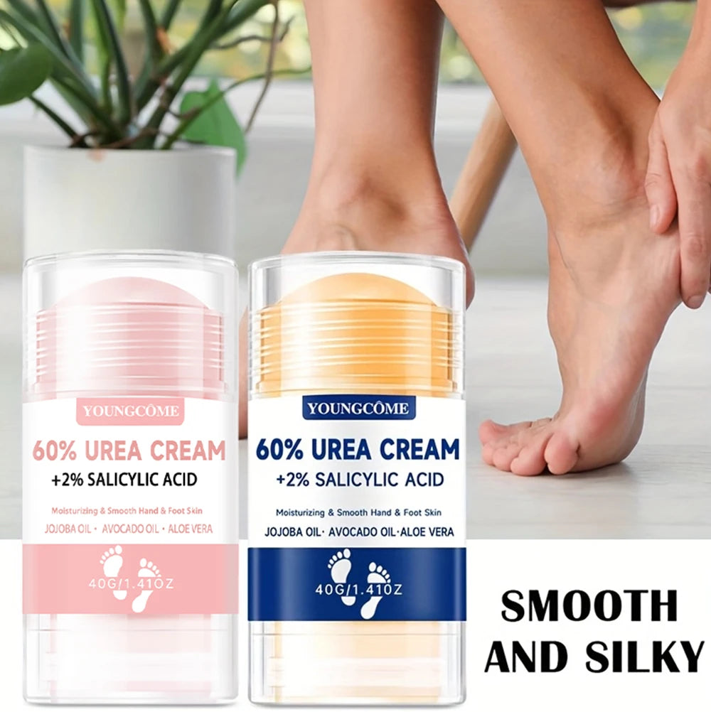 YOUNGCOME 60% Urea Foot Cream 2-Pack – Deep Moisture Urea Foot Cream Qst