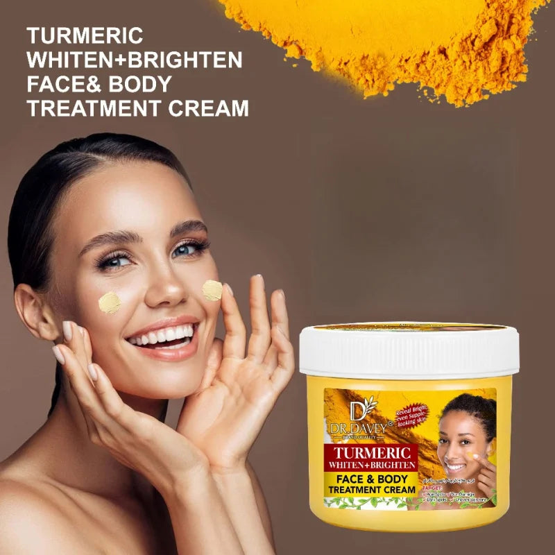DR.DAVEY Turmeric Body Lotion 300ml – Deep Moisturizing Body Lotion Qst