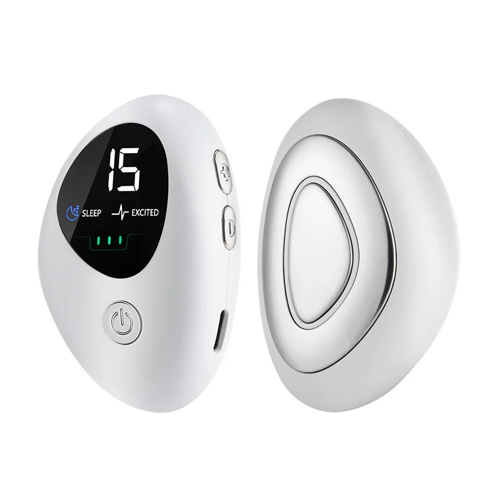 EMS Microcurrent Relaxation Massager – 2 Modes & 15 Levels Handheld EMS Massager Qst
