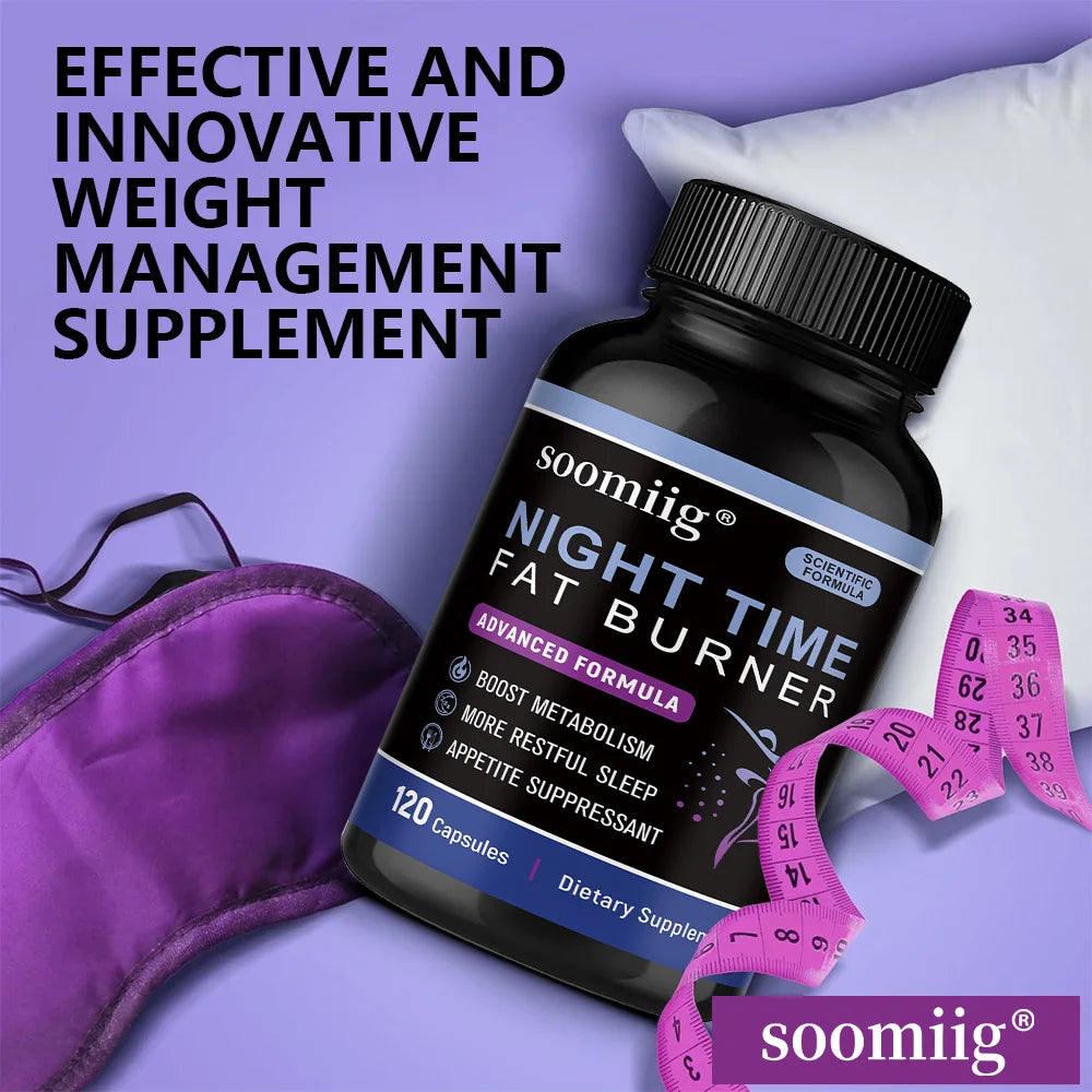 Nighttime Metabolism Booster – White Kidney Bean & Green Coffee Nighttime Supplement Qst