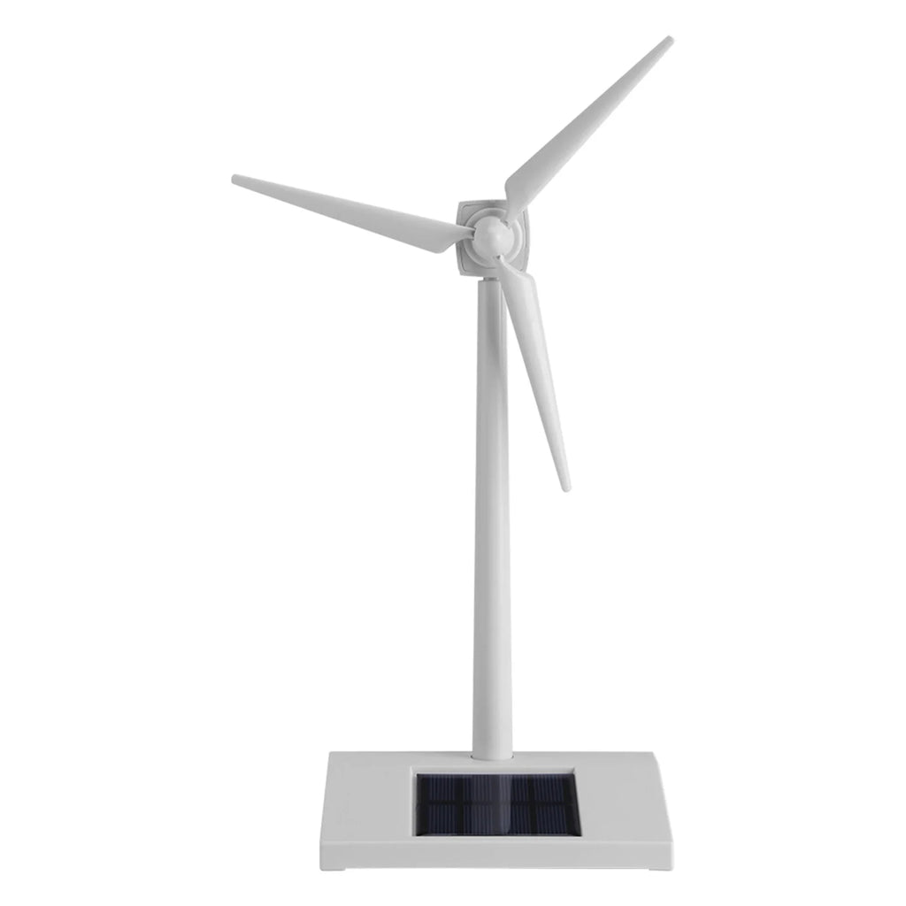 Mini Solar Windmill Toy – Kids Science Education & Decor Solar Education Toy Qme WHITE