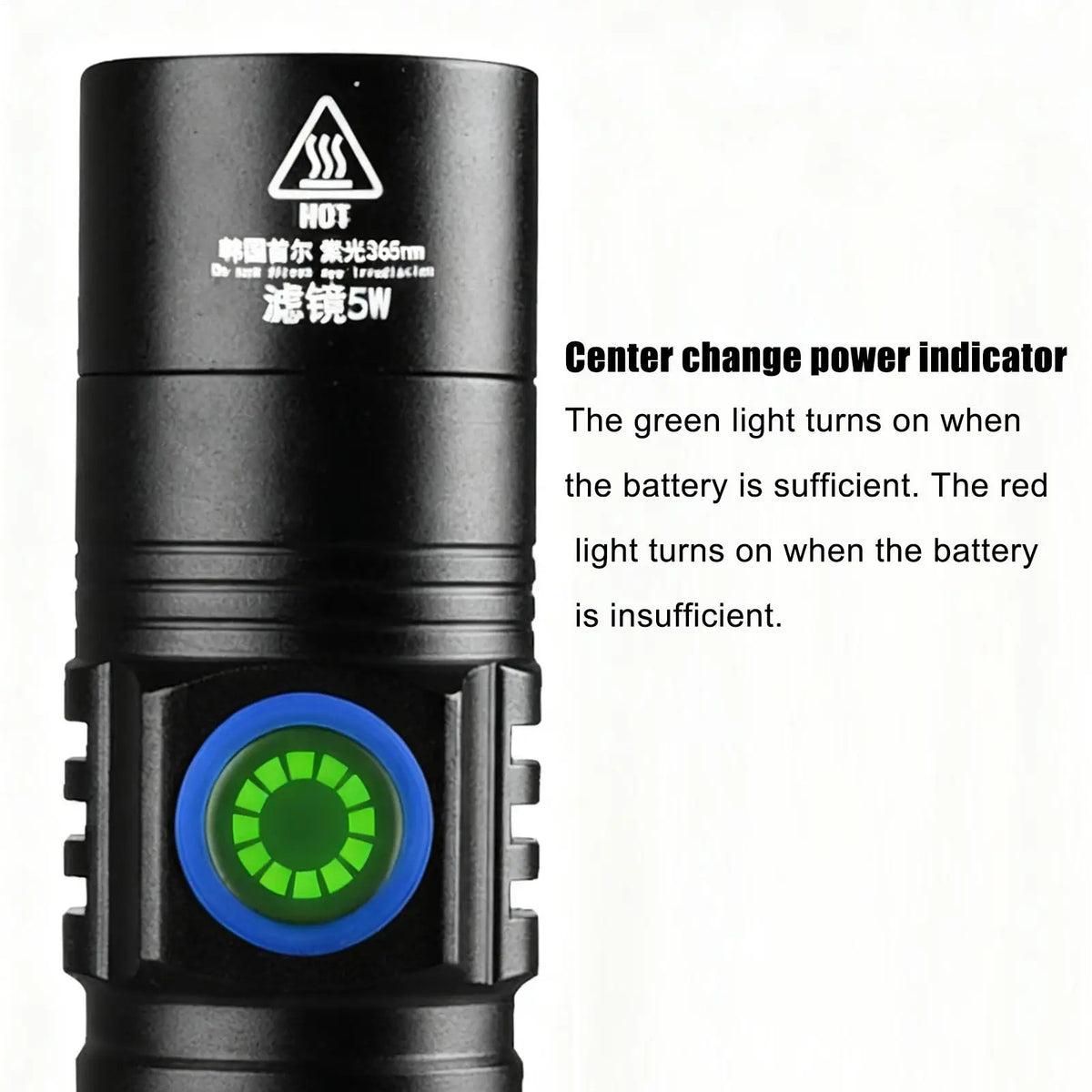 UV Black Light Flashlight – Pet Stain & Urine Detector UV Pet Stain Detector Qme