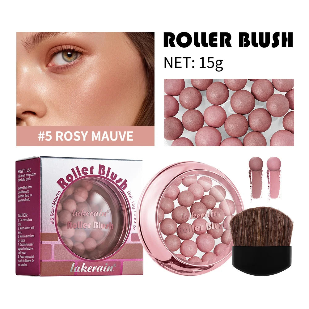 Lakerain Roller Ball Blush – Pearl Pink Brightening Blush Roller Ball Blush Qst 05