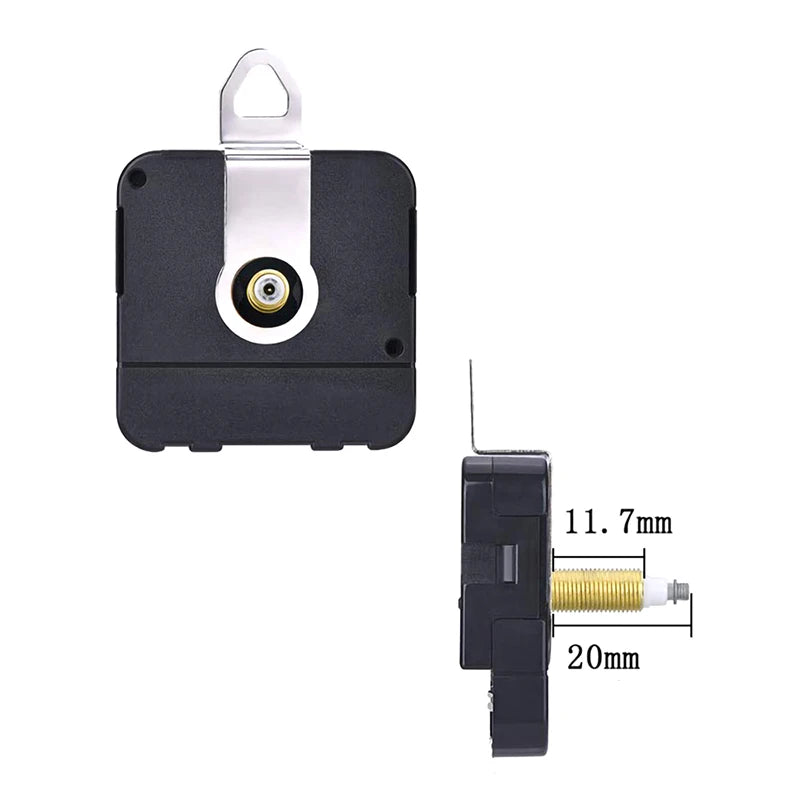 Silent Quartz Clock Movement Kit with Hands – DIY Repair Set Clock Movement Kit Qst