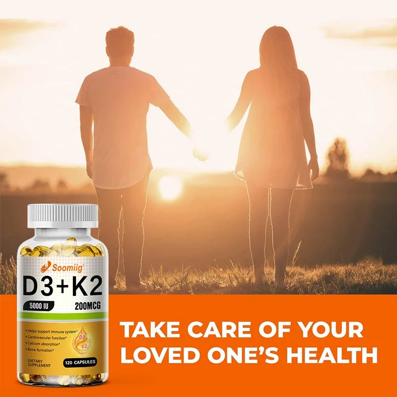 Vitamin K2 MK-7 Supplement – Immune, Joint & Heart Support Vitamin Supplement Qst