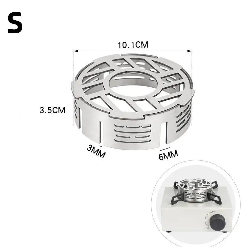 Portable Camping Stove Windproof Ring & Windshield Camp Stove Windshield Qme S
