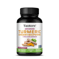 Turmeric Ginger Root & Black Pepper Extract Capsules 120ct Herbal Supplement Capsules Qst 30 Count-1 bottle