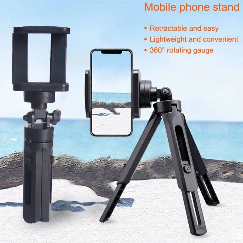 Portable Mini Smartphone Tripod, Selfie Stick & Desktop Mount Smartphone Tripod Mount Qme