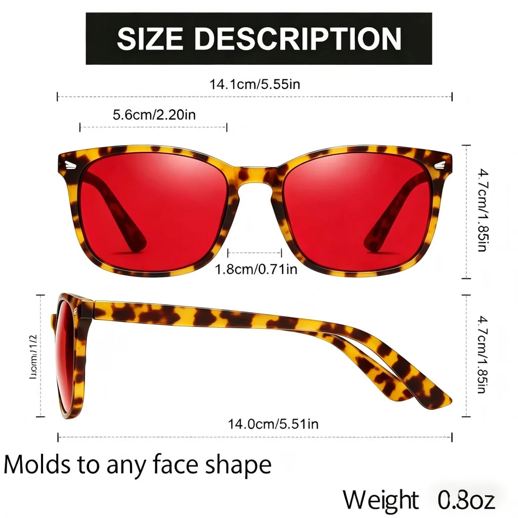 VOPHA S70 Blue Light Blocking Glasses – Amber Lens & Dual AR Coat Blue Light Glasses Qst