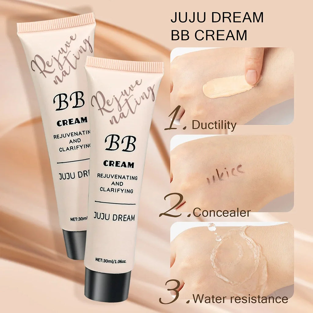 Natural BB Cream Concealer Foundation – Full Coverage Moisturizing BB Cream Foundation Qme