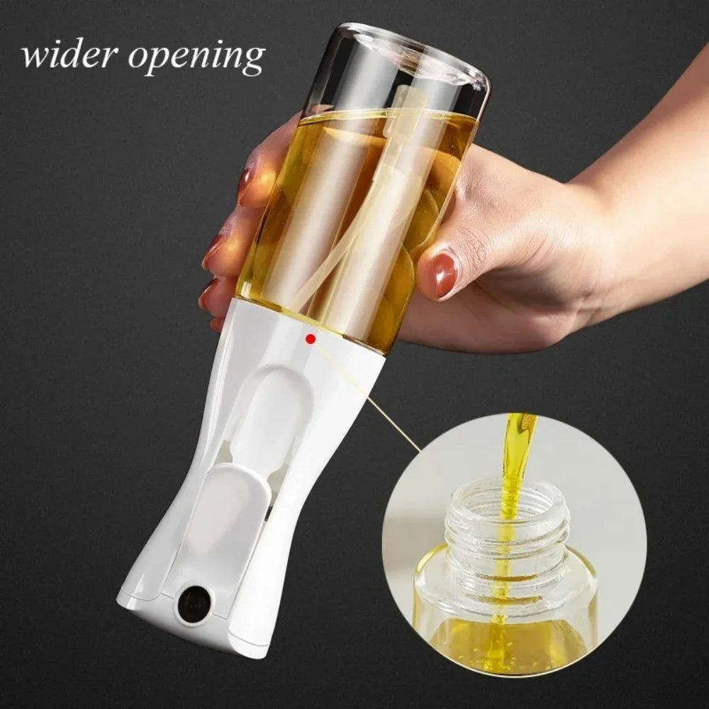 Kitchen Oil Sprayer Bottle for Olive & Cooking Oils 200/300ml Oil Sprayer Bottle Qme