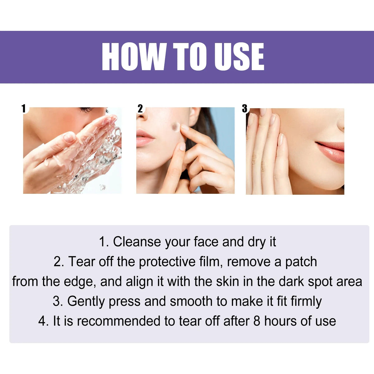 Dark Spot Correcting Patches & Acne Concealer – 4 Shades Acne Concealer Patch Qme